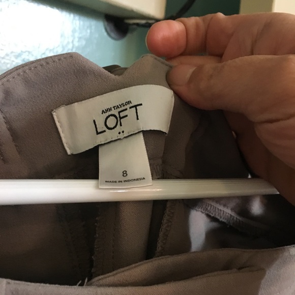 Ann Taylor Loft Tan Trousers - Picture 2 of 2